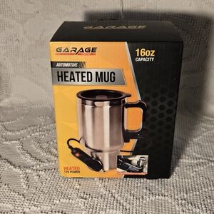 Garage Silver Automotive Heated Mug